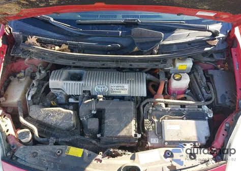 2012 Toyota Prius Two из США, поврежденный, VIN JTDKN3DU4C0334108